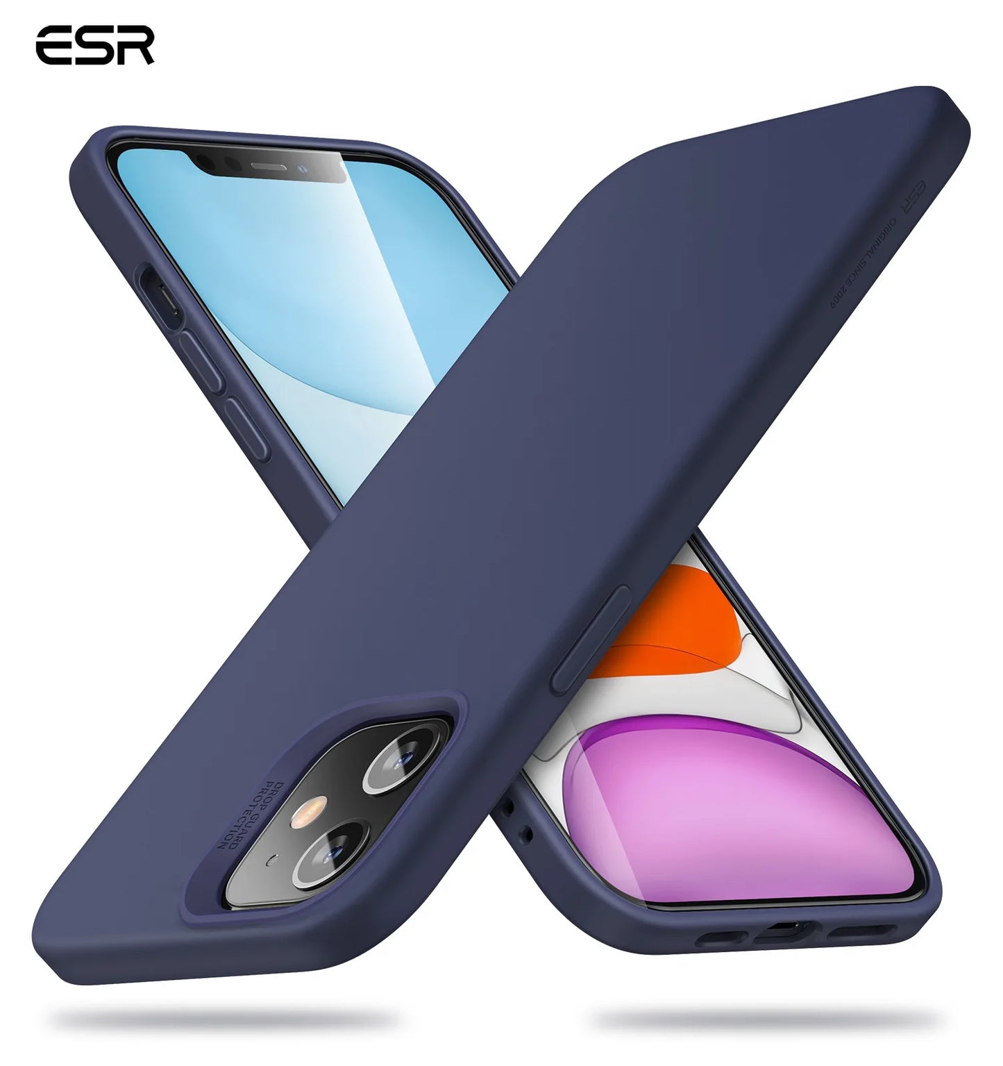 ESR for iPhone 12 / 12 Pro Cloud Soft Case for iPhone 12 Pro Max Super Liquid Silicone Rubber Yippee Cover for iPhone 12 mini