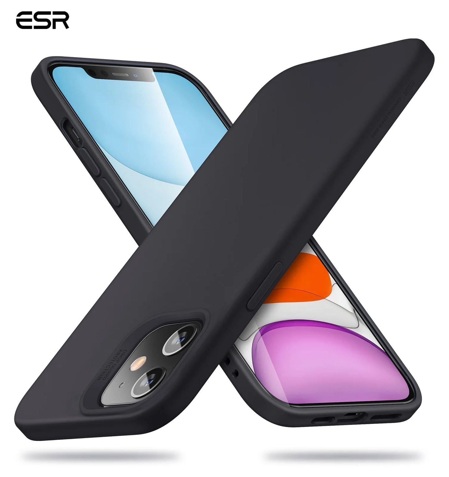 ESR for iPhone 12 / 12 Pro Cloud Soft Case for iPhone 12 Pro Max Super Liquid Silicone Rubber Yippee Cover for iPhone 12 mini