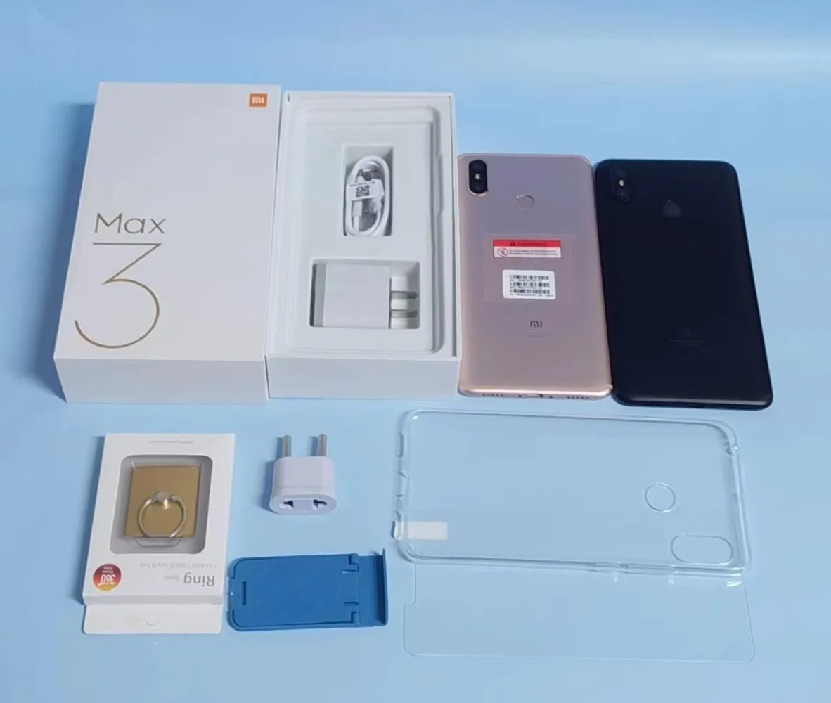 Smartphone Xiaomi Mi Max 3 Global firmware Snapdragon636 Back Fingerprint 6.9 inch 12MP Bluetooth 5.0 Android Smartphone