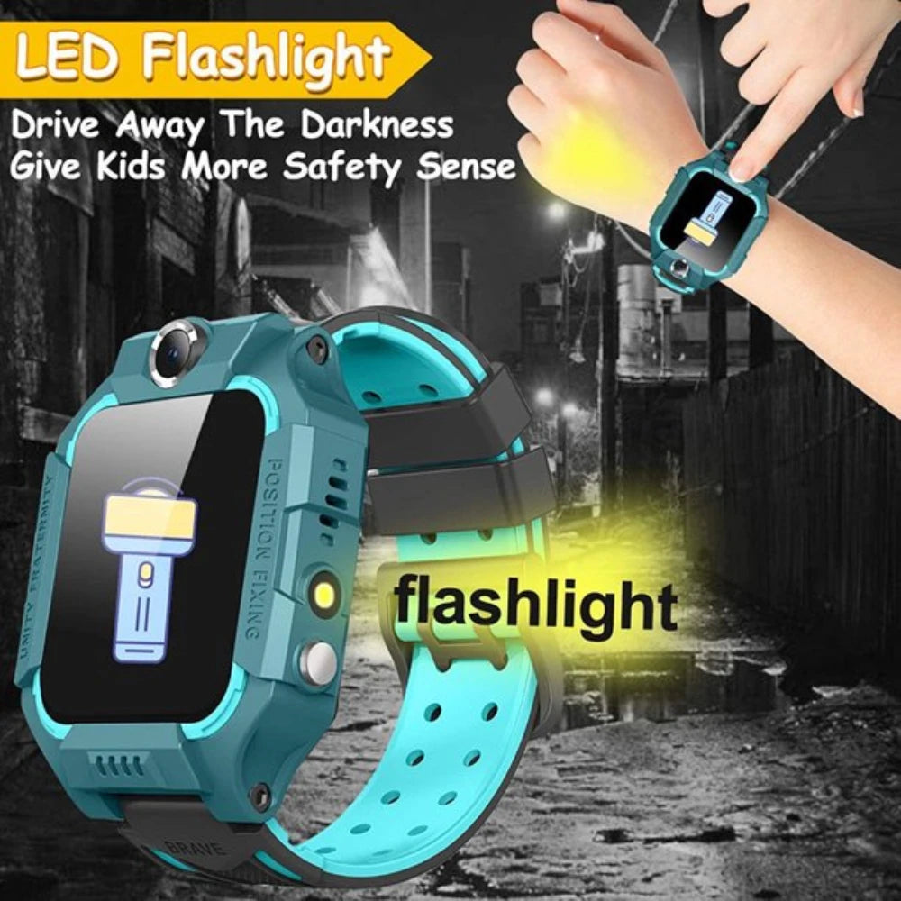 Kids Smart Watche GPS Video Call SOS IP67 Waterproof Children Smartwatch Camera Monitor Tracker Location Watch For Boys Girls