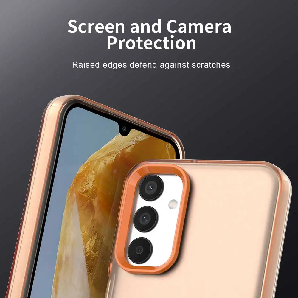Frosted Case For Samsung Galaxy M35 5G Cover Samsung M35 Fundas Coque Matte Translucent PC Phone Back Case Samsung Galaxy M35