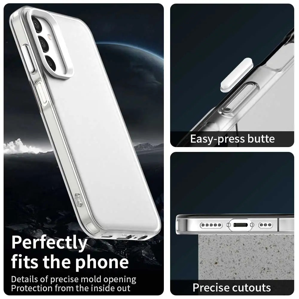 Frosted Case For Samsung Galaxy M35 5G Cover Samsung M35 Fundas Coque Matte Translucent PC Phone Back Case Samsung Galaxy M35