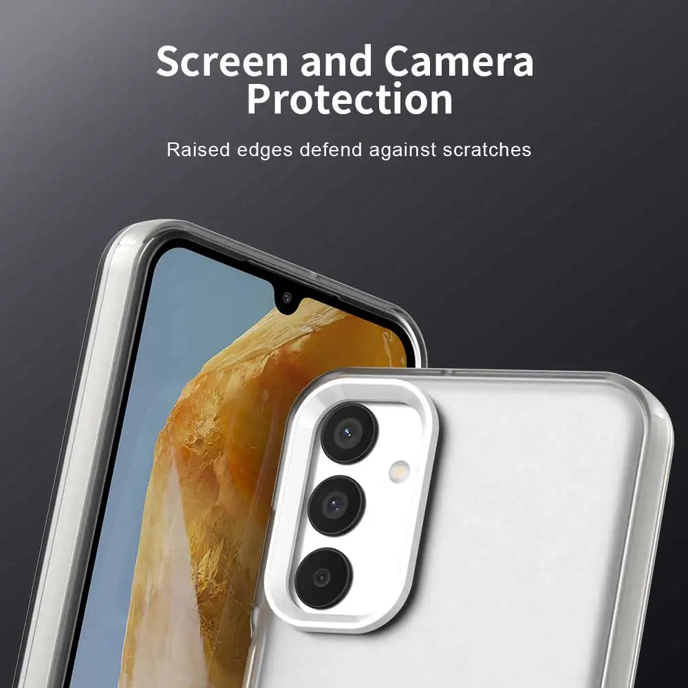 Frosted Case For Samsung Galaxy M35 5G Cover Samsung M35 Fundas Coque Matte Translucent PC Phone Back Case Samsung Galaxy M35