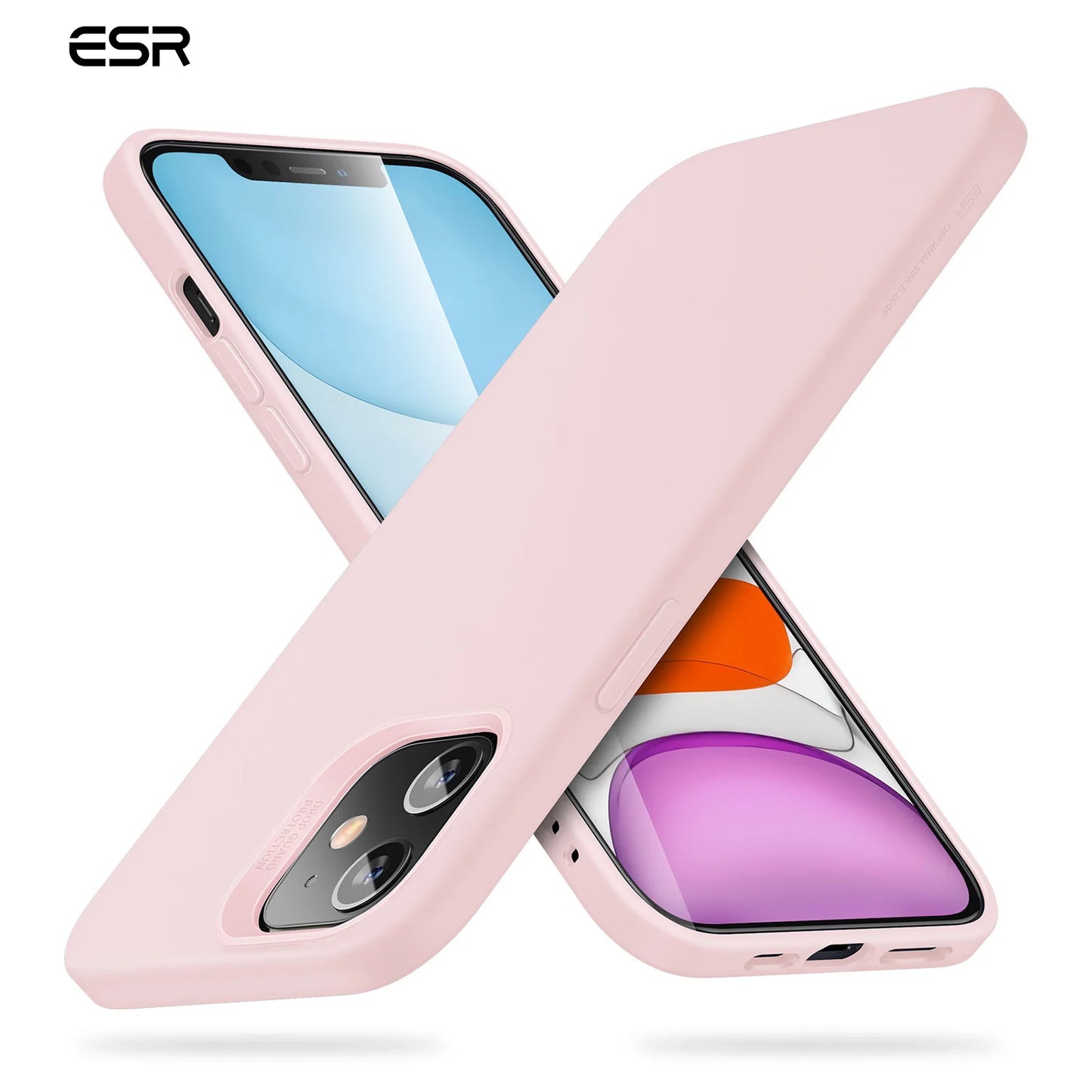 ESR for iPhone 12 / 12 Pro Cloud Soft Case for iPhone 12 Pro Max Super Liquid Silicone Rubber Yippee Cover for iPhone 12 mini