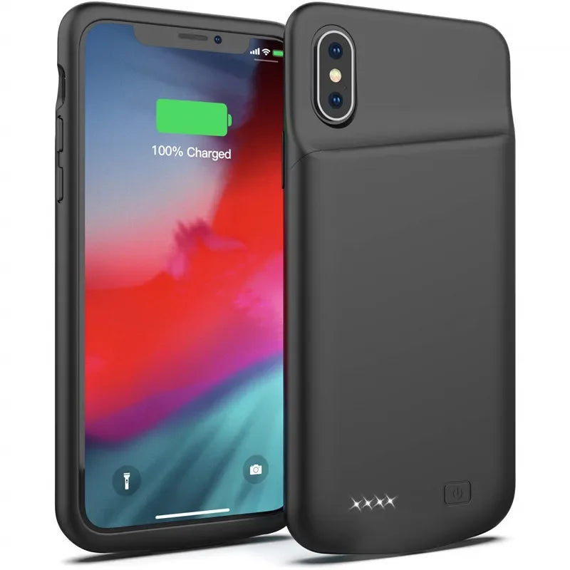 6800mAh Battery Case for iPhone 12 Pro 11 Pro Max Power Bank Charging Charger Cover for iPhone XS Max XR 7 8 Plus 6s SE 2020