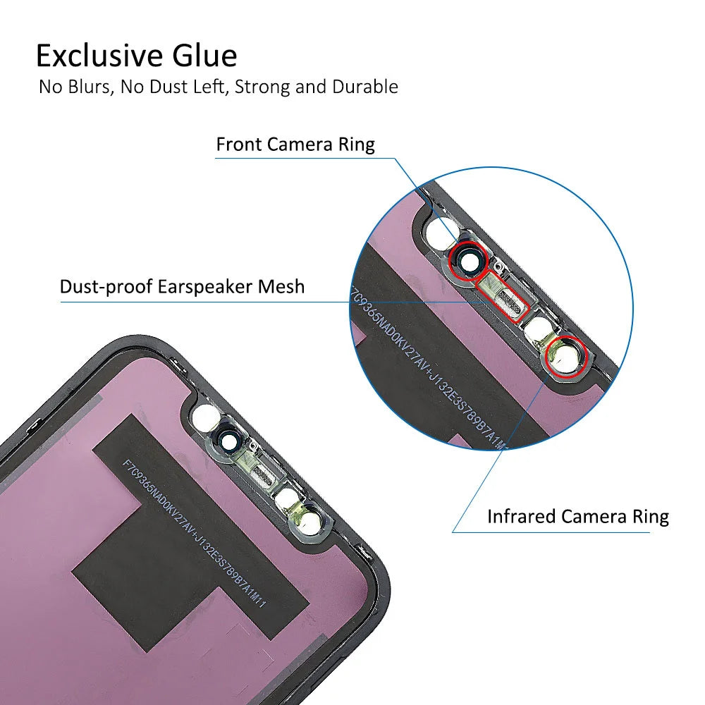 OLED Pantalla For iphone X LCD XR 11 Screen OLED LCD Display Touch Screen Digitizer Assembly For iPhone X XS Max LCD Replacement