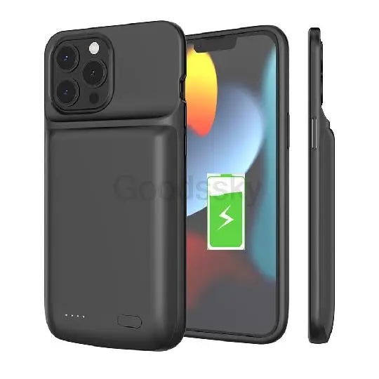 Battery Charger Cases For iPhone 12 13 14 Pro Max 14 Plus Power Case For iPhone 12 13 Mini Extenal Battery charging PowerBank