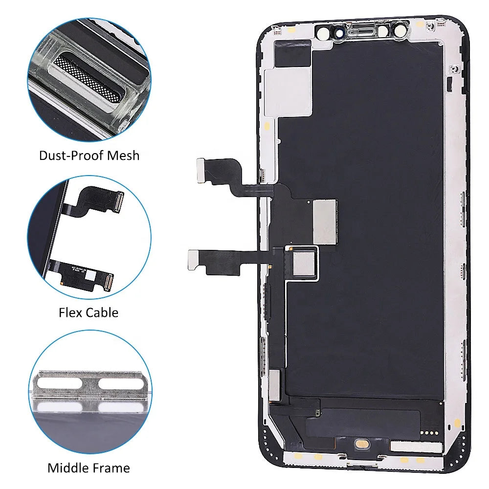OLED Pantalla For iphone X LCD XR 11 Screen OLED LCD Display Touch Screen Digitizer Assembly For iPhone X XS Max LCD Replacement