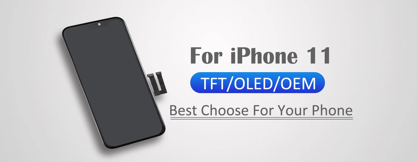 OLED Pantalla For iphone X LCD XR 11 Screen OLED LCD Display Touch Screen Digitizer Assembly For iPhone X XS Max LCD Replacement
