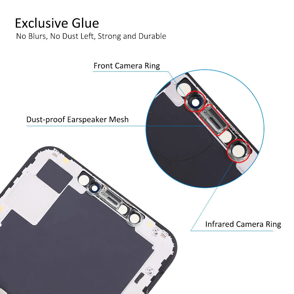 OLED Pantalla For iphone X LCD XR 11 Screen OLED LCD Display Touch Screen Digitizer Assembly For iPhone X XS Max LCD Replacement