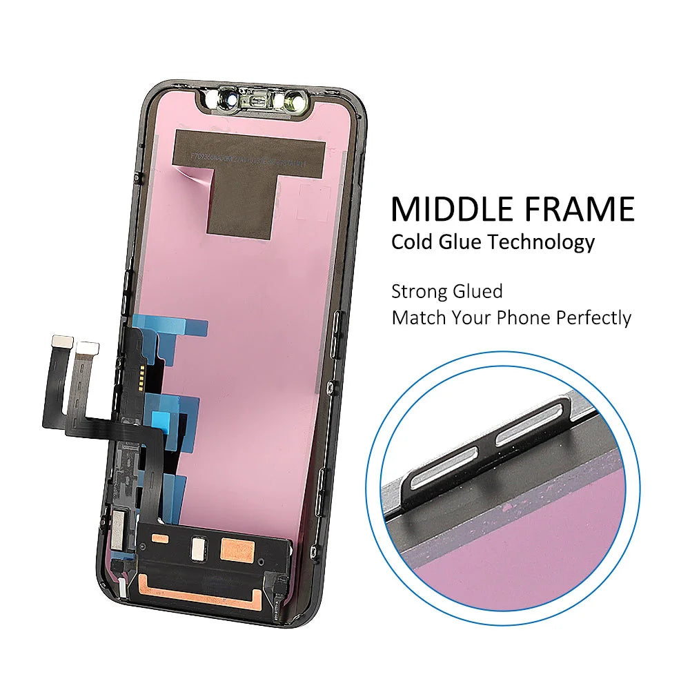 OLED Pantalla For iphone X LCD XR 11 Screen OLED LCD Display Touch Screen Digitizer Assembly For iPhone X XS Max LCD Replacement