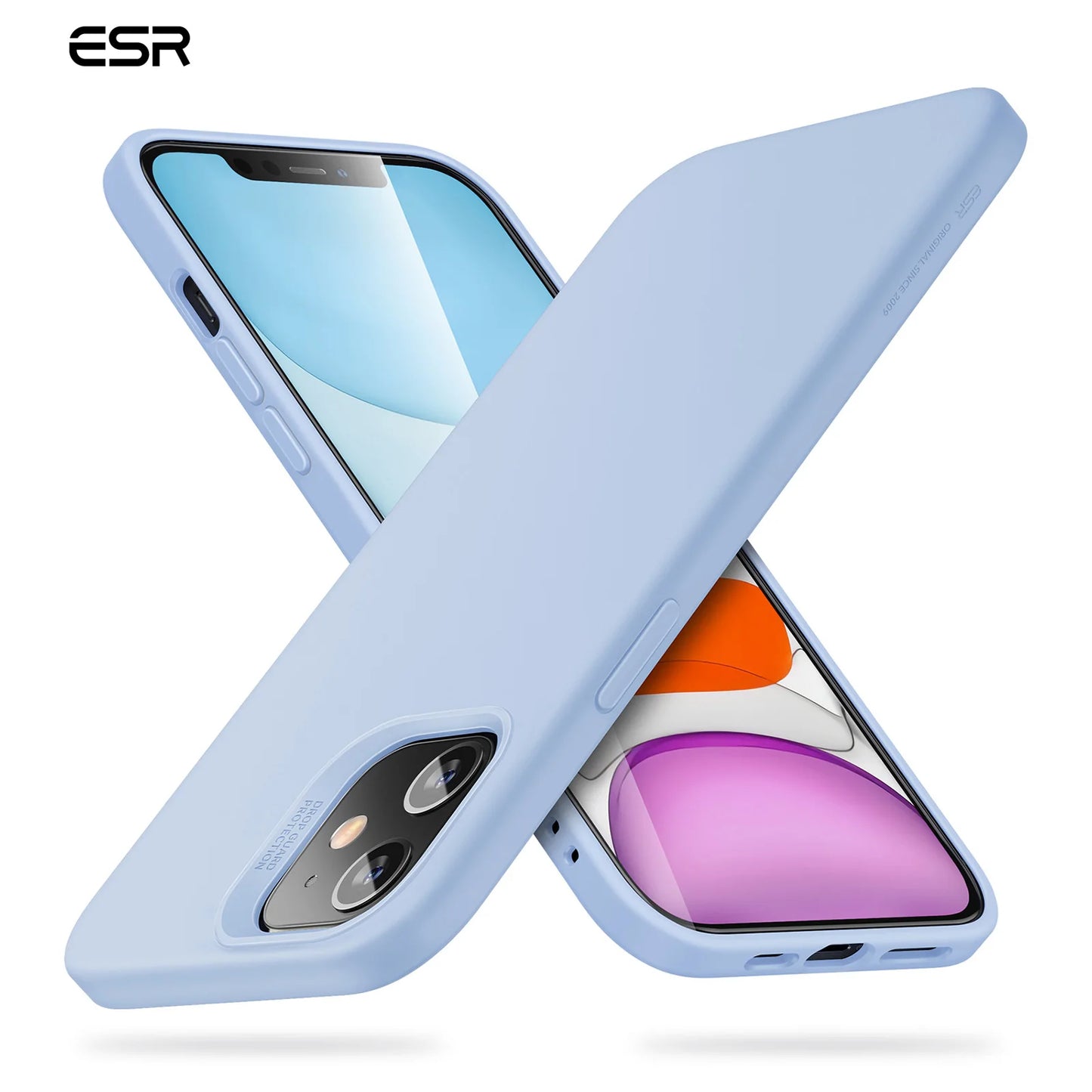 ESR for iPhone 12 / 12 Pro Cloud Soft Case for iPhone 12 Pro Max Super Liquid Silicone Rubber Yippee Cover for iPhone 12 mini
