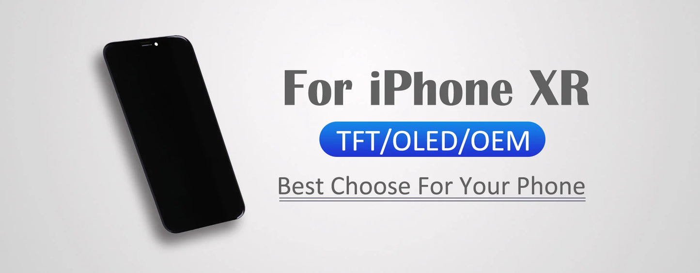 OLED Pantalla For iphone X LCD XR 11 Screen OLED LCD Display Touch Screen Digitizer Assembly For iPhone X XS Max LCD Replacement