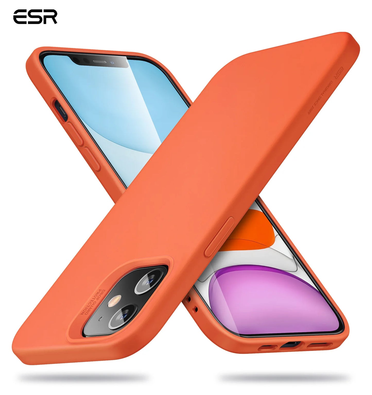 ESR for iPhone 12 / 12 Pro Cloud Soft Case for iPhone 12 Pro Max Super Liquid Silicone Rubber Yippee Cover for iPhone 12 mini