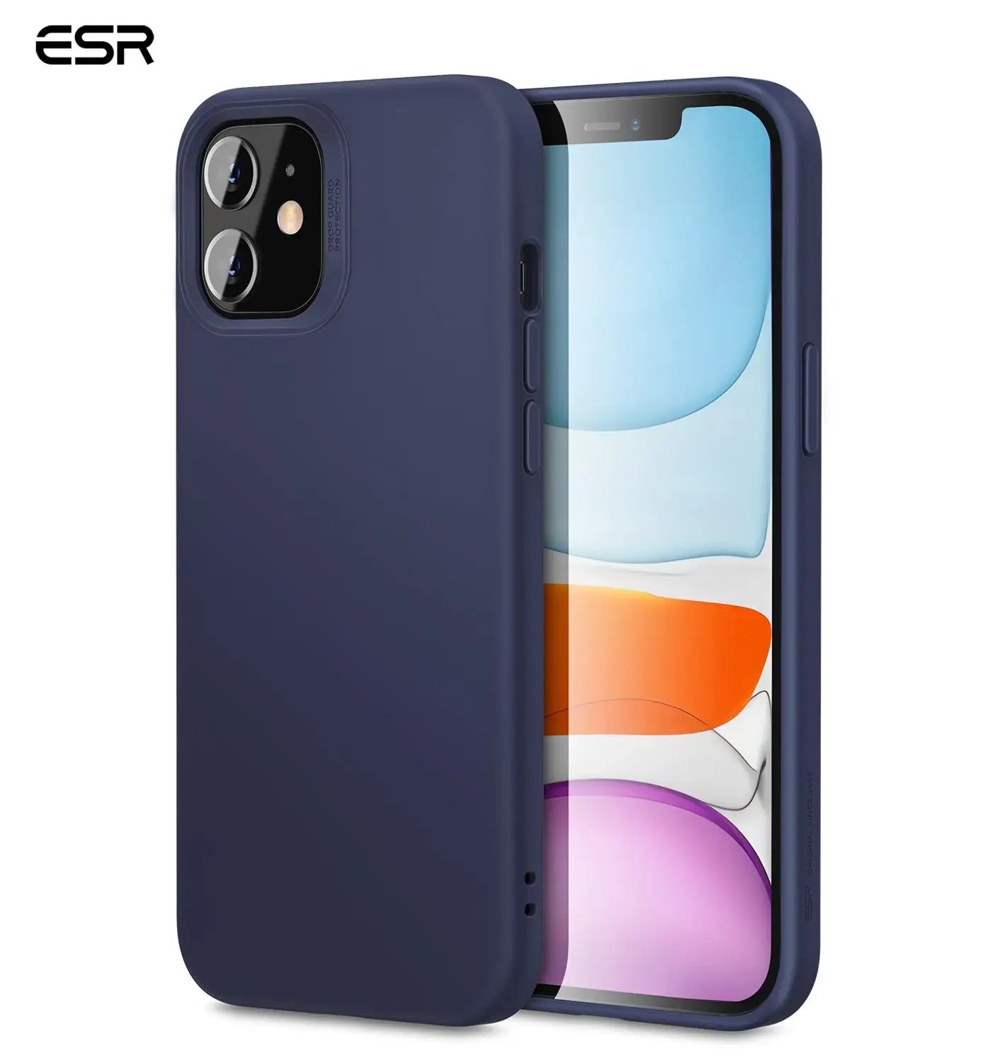 ESR for iPhone 12 / 12 Pro Cloud Soft Case for iPhone 12 Pro Max Super Liquid Silicone Rubber Yippee Cover for iPhone 12 mini