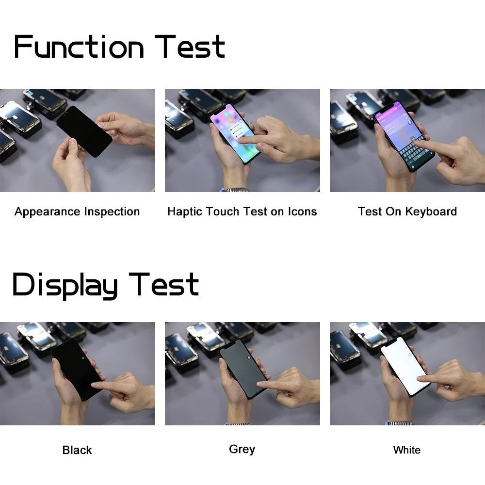 OLED Pantalla For iphone X LCD XR 11 Screen OLED LCD Display Touch Screen Digitizer Assembly For iPhone X XS Max LCD Replacement