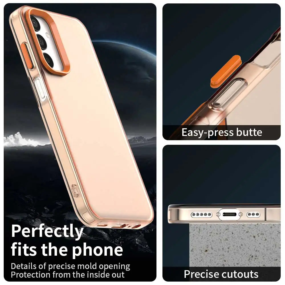 Frosted Case For Samsung Galaxy M35 5G Cover Samsung M35 Fundas Coque Matte Translucent PC Phone Back Case Samsung Galaxy M35