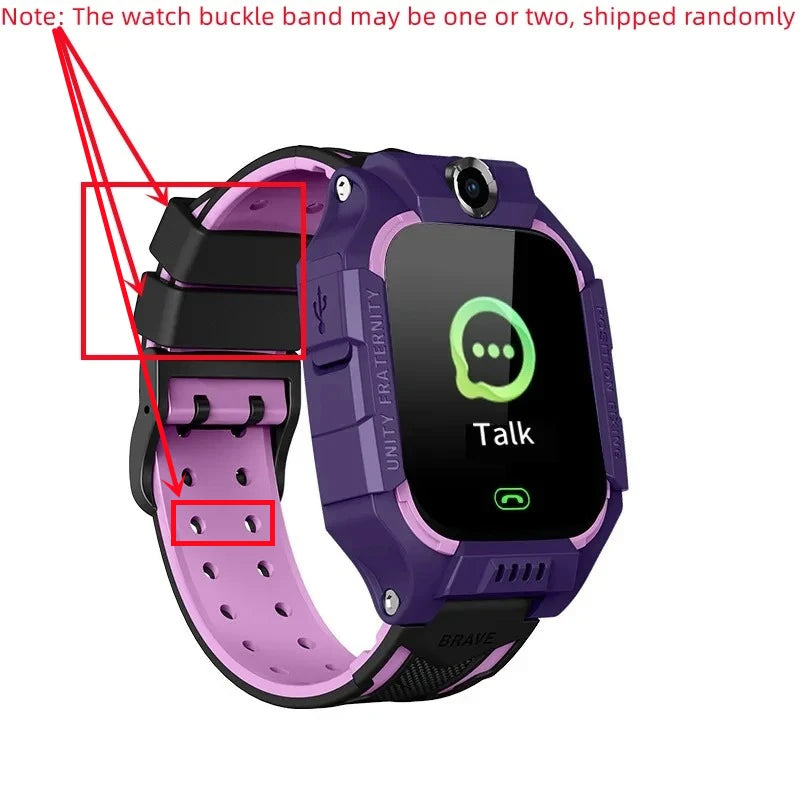 Smart Watch For Kid SOS Call Children Watches Sim Card Location Tracker Smartwatch Alarm Clock Calculator Game Camera Flashlight
