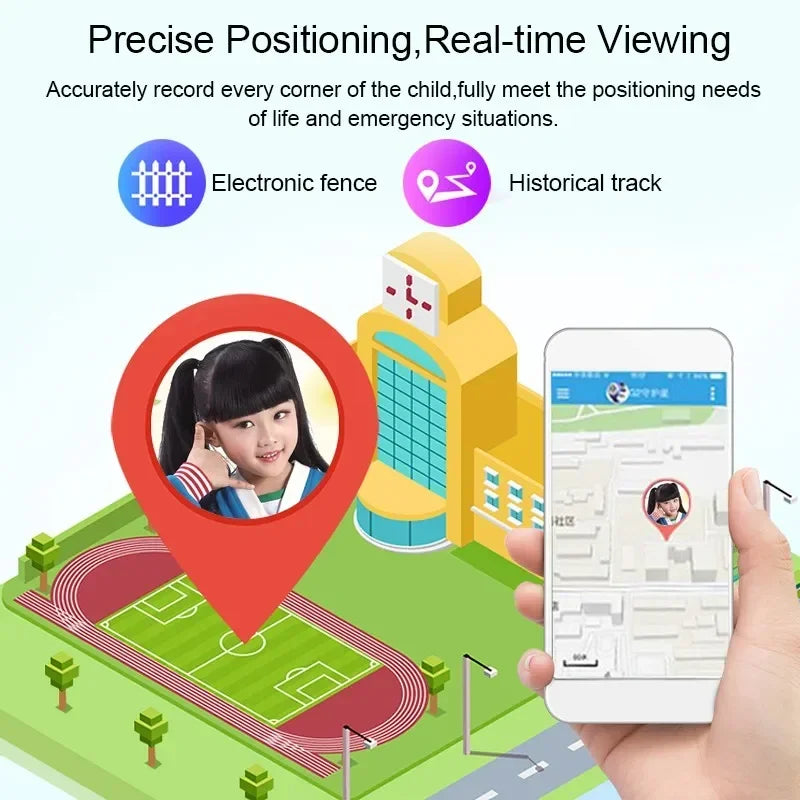 Xiaomi Mijia Kid Smart Watch 4G Children Video Call GPS SOS SIM Sports Bracelet Alarm Clock Kids Sound Smarwatch for Android IOS