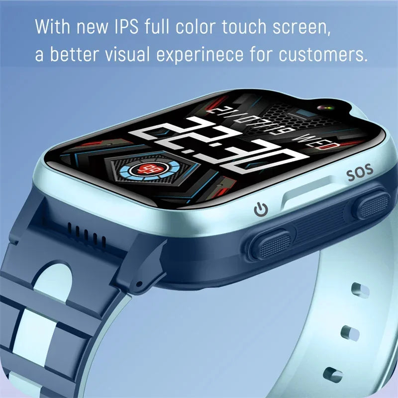 Xiaomi Mijia Kid Smart Watch 4G Children Video Call GPS SOS SIM Sports Bracelet Alarm Clock Kids Sound Smarwatch for Android IOS