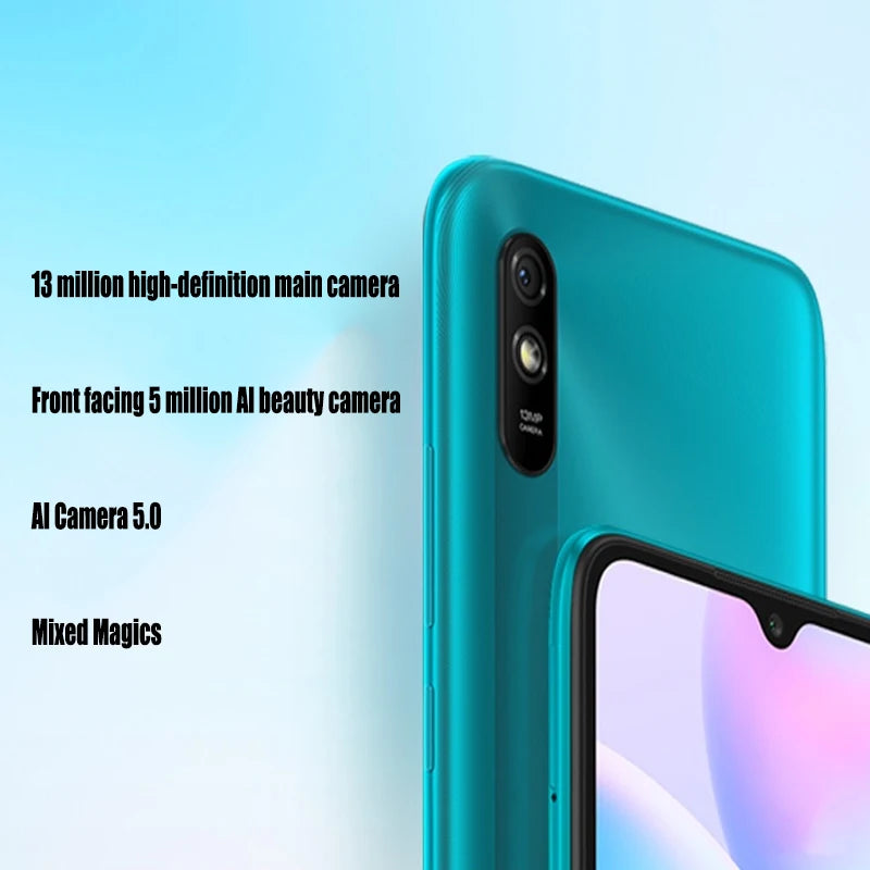 Xiaomi Redmi 9A Smartphone 4G celular android  4GB 64GB 5000mAh 13MP MTK Helio G25 smartphone  used phone