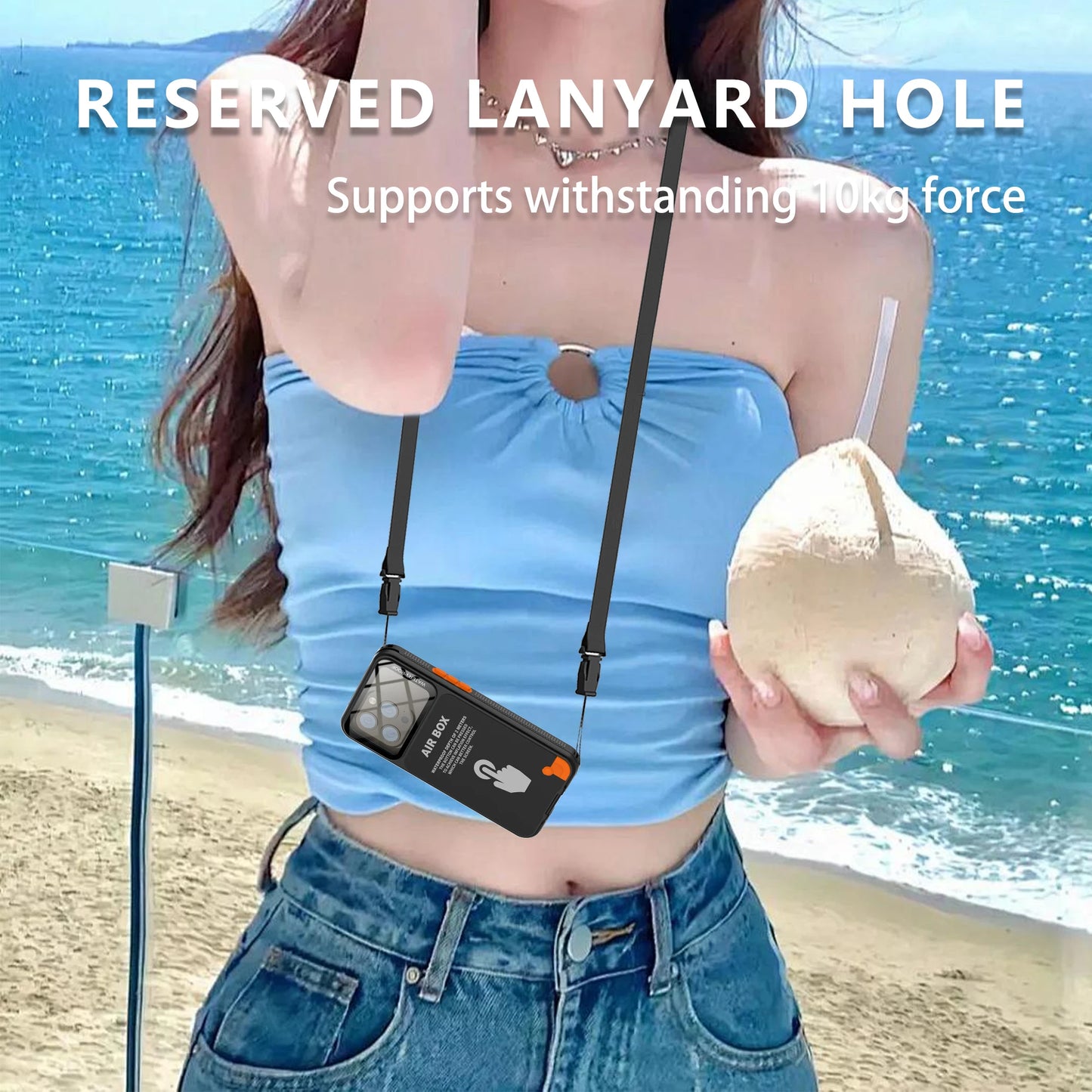 IP68 Waterproof Phone Case For iPhone 16 15 14 13 12 Pro Max Plus Underwater Taking Shockproof Dustproof Swimming Diving Cover