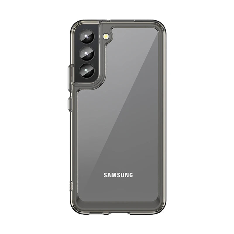 For Samsung S24 Ultra Case Cover Samsung Galaxy S24 S23 Ultra Plus Shockproof Clear Transparent Colour Fundas Samsung S24 Ultra