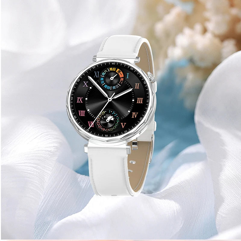 LIGE 2025 Smart Watch Ladies Full Touch Screen Sports Fitness Watch IP68 Waterproof Bluetooth For Android iOS Smartwatch Female