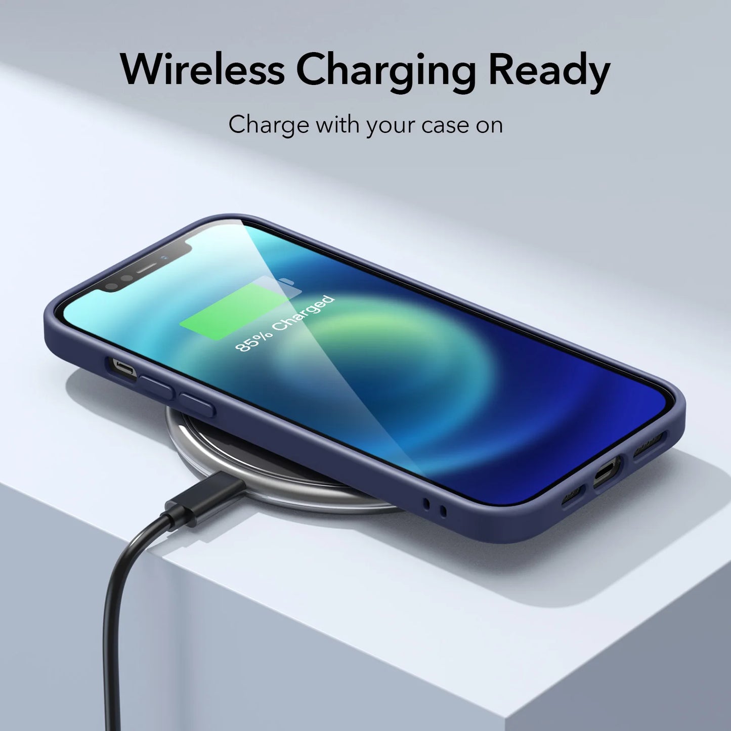 ESR for iPhone 12 / 12 Pro Cloud Soft Case for iPhone 12 Pro Max Super Liquid Silicone Rubber Yippee Cover for iPhone 12 mini