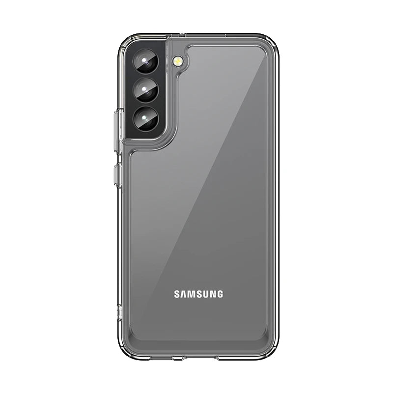 For Samsung S24 Ultra Case Cover Samsung Galaxy S24 S23 Ultra Plus Shockproof Clear Transparent Colour Fundas Samsung S24 Ultra