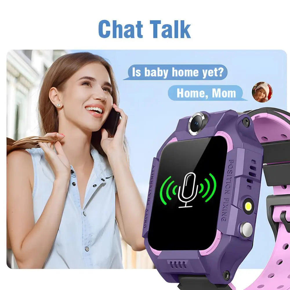 Kids Smart Watche GPS Video Call SOS IP67 Waterproof Children Smartwatch Camera Monitor Tracker Location Watch For Boys Girls