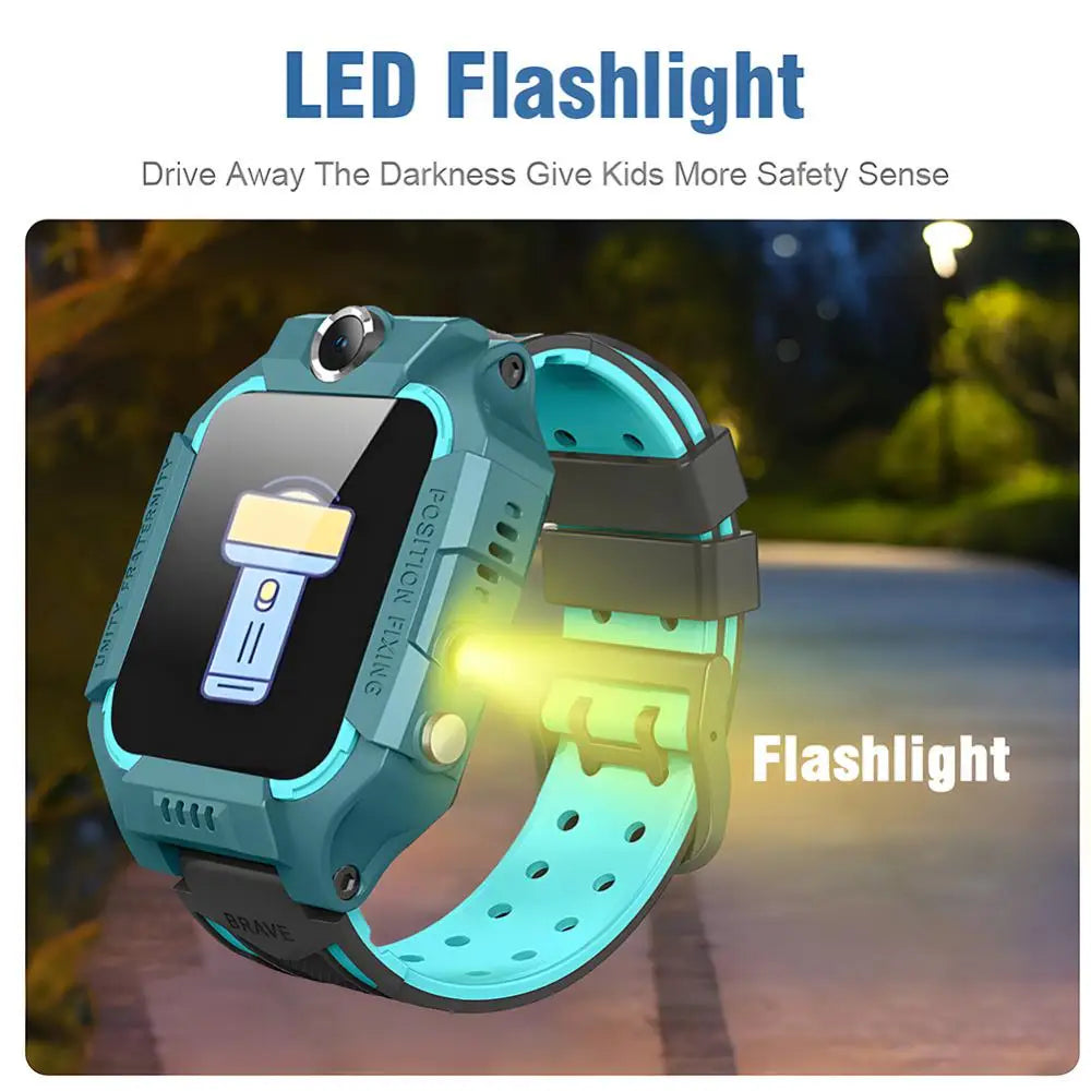 Kids Smart Watche GPS Video Call SOS IP67 Waterproof Children Smartwatch Camera Monitor Tracker Location Watch For Boys Girls