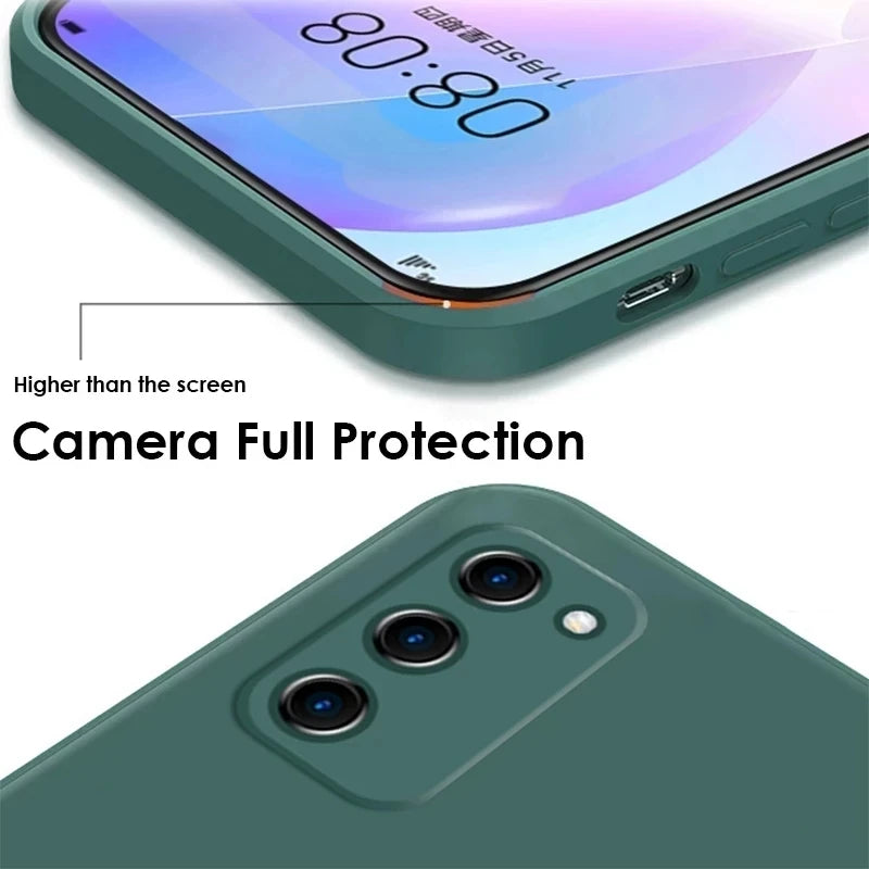 For Samsung Galaxy A16 Case Samsung A16 Cover Soft Liquid Silicone Bumper Shield Protective Phone Cases For Samsung A16 Funda
