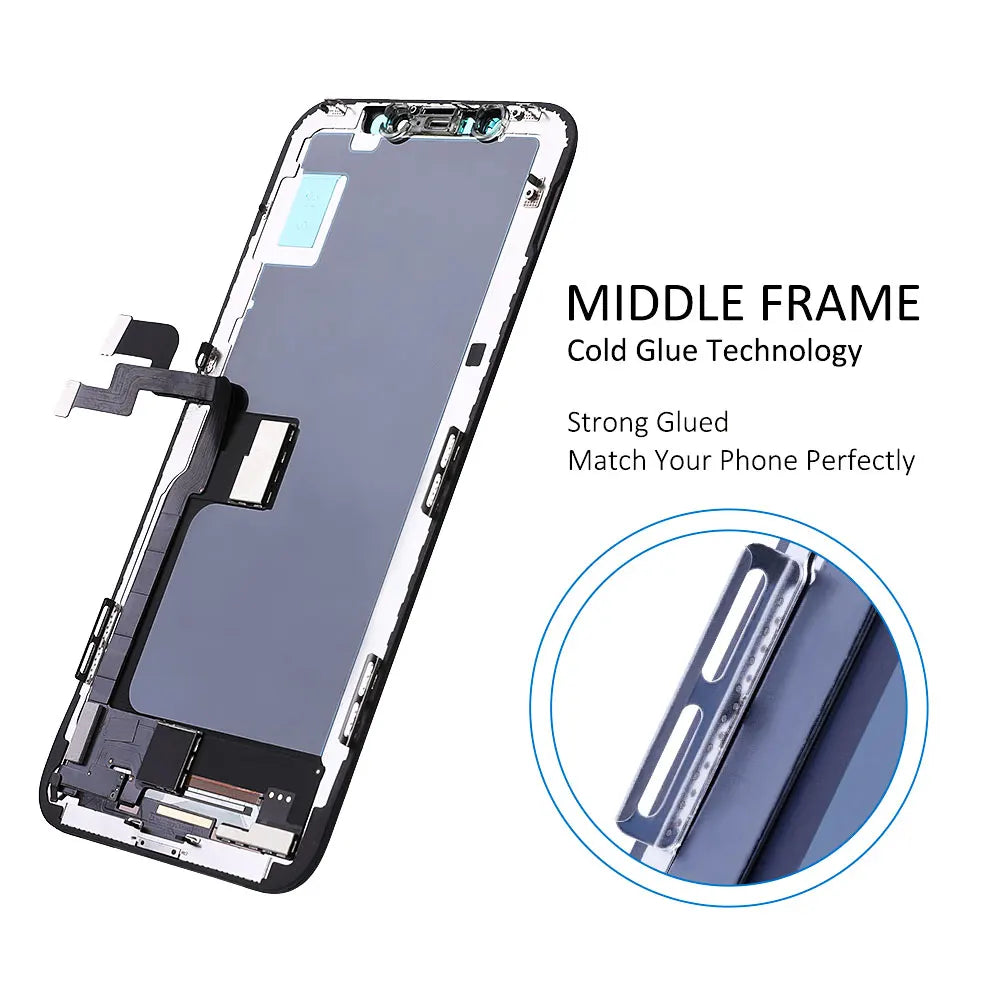 OLED Pantalla for iphone X LCD Display Touch Screen Digitizer Assembly for iPhone X LCD Replacement
