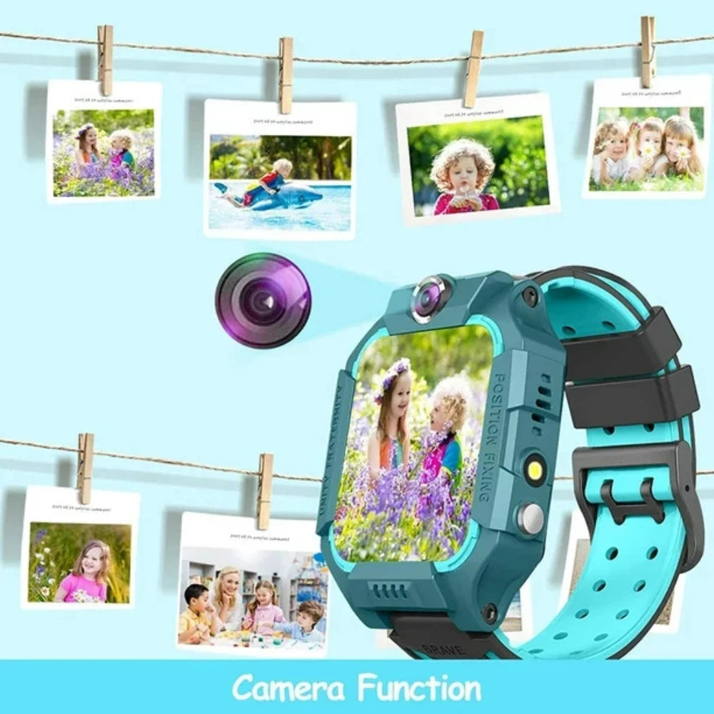 Kids Smart Watche GPS Video Call SOS IP67 Waterproof Children Smartwatch Camera Monitor Tracker Location Watch For Boys Girls