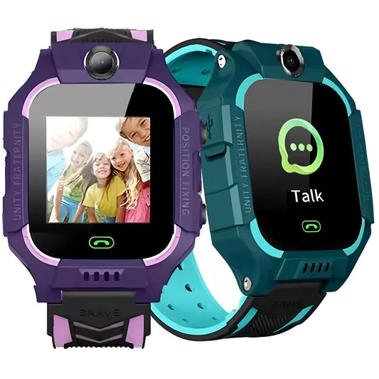 2025 Kid Smart Watch Sim Card For Children SOS Call Phone Camera Voice Chat Photo Smartwatch Boy Girl Security Protection Gift